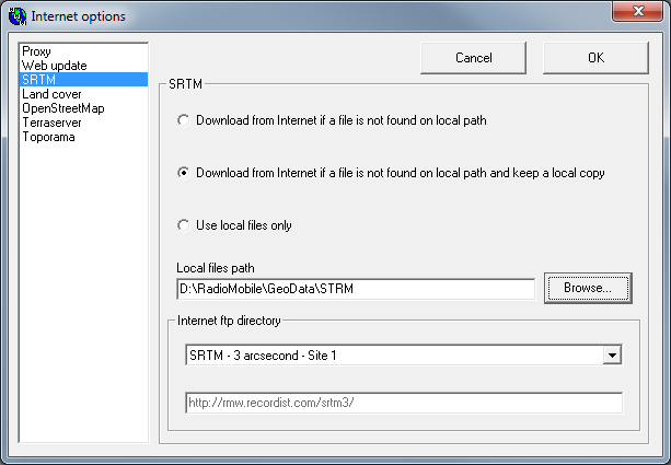 Configuring the STRM Source