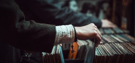 Choosing records in a shop